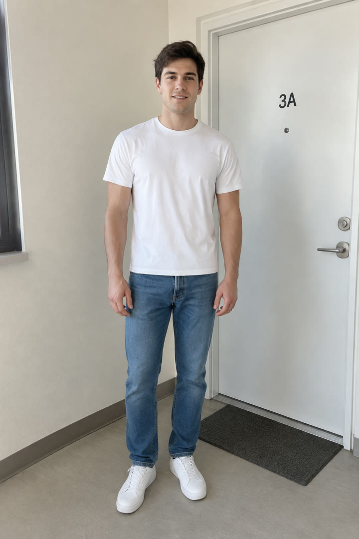 Input photo used to generate the Nightwing Costume sample video